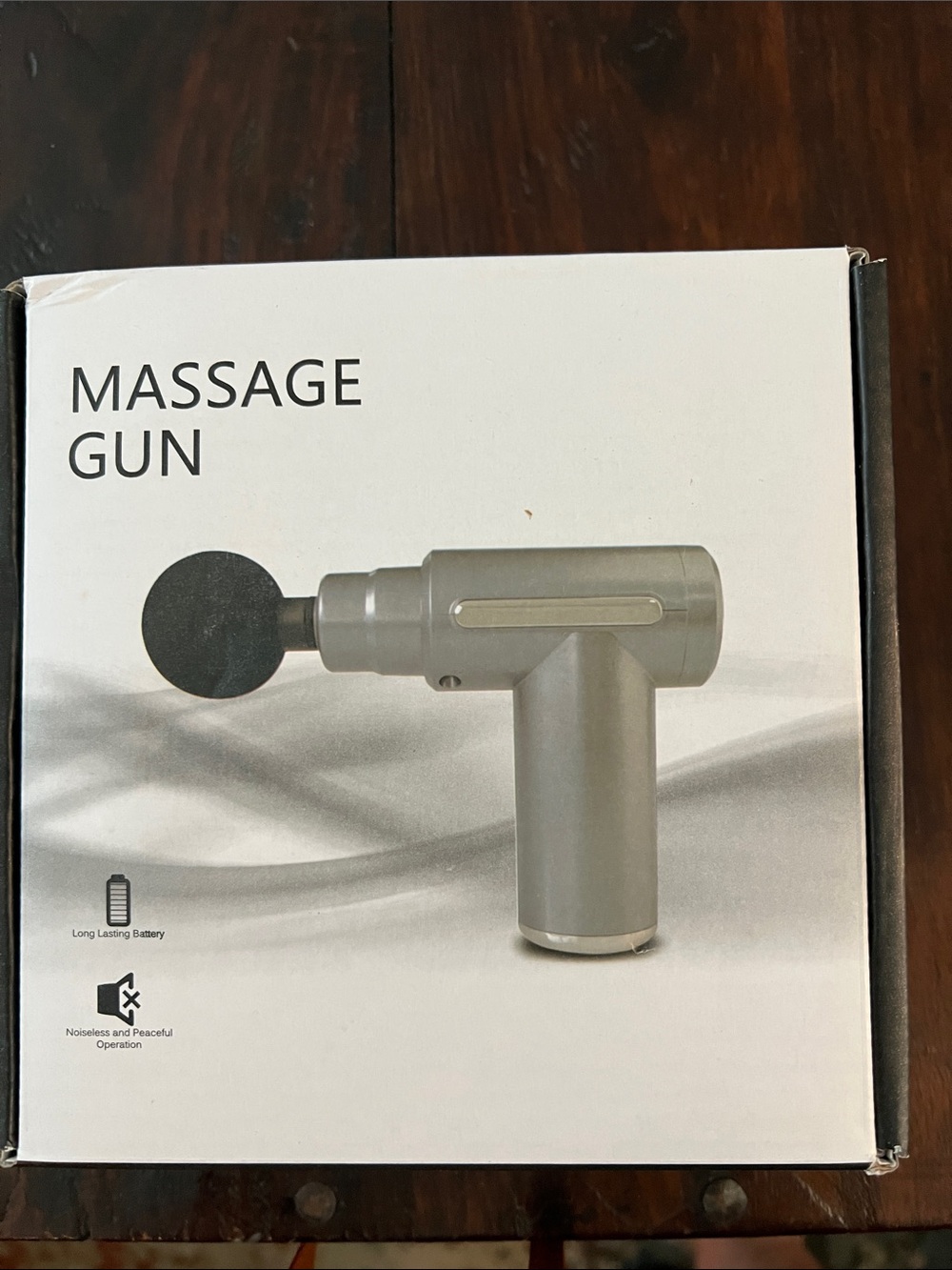 Massage Gun portable and rechargeable deep tissue muscle massage